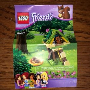 lego friends squirrel tree house